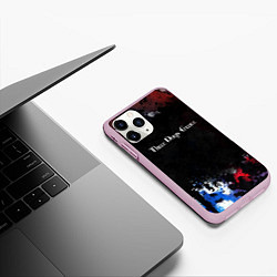 Чехол iPhone 11 Pro матовый THREE DAYS GRACE, цвет: 3D-розовый — фото 2