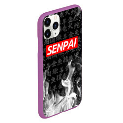 Чехол iPhone 11 Pro матовый SENPAI, цвет: 3D-фиолетовый — фото 2