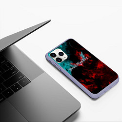 Чехол iPhone 11 Pro матовый DEVIL MAY CRY, цвет: 3D-светло-сиреневый — фото 2