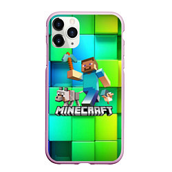 Чехол iPhone 11 Pro матовый MINECRAFT