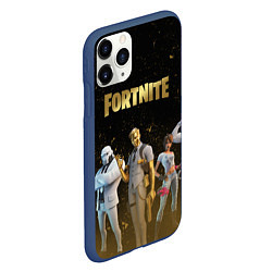 Чехол iPhone 11 Pro матовый FORTNITE 2 СЕЗОН ГЛАВА 2, цвет: 3D-тёмно-синий — фото 2