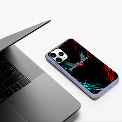 Чехол iPhone 11 Pro матовый DEVIL MAY CRY, цвет: 3D-светло-сиреневый — фото 2