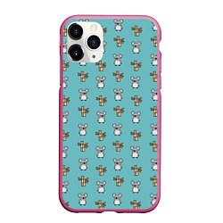 Чехол iPhone 11 Pro матовый Koala bambuk