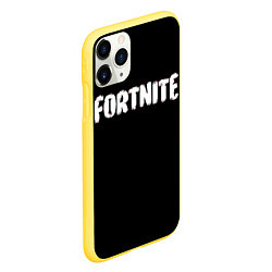 Чехол iPhone 11 Pro матовый FORTNITE, цвет: 3D-желтый — фото 2