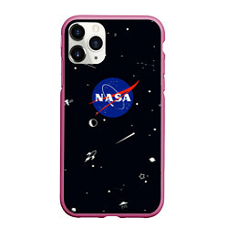 Чехол iPhone 11 Pro матовый NASA