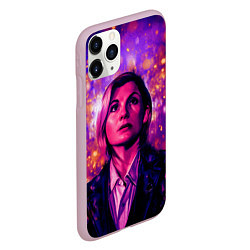 Чехол iPhone 11 Pro матовый DOCTOR WHO, цвет: 3D-розовый — фото 2