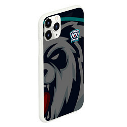Чехол iPhone 11 Pro матовый Форма Panda, цвет: 3D-белый — фото 2