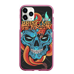 Чехол iPhone 11 Pro матовый Bring Me the Horizon