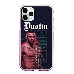 Чехол iPhone 11 Pro матовый Dustin Poirier