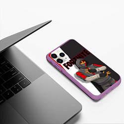 Чехол iPhone 11 Pro матовый IKONIK, цвет: 3D-фиолетовый — фото 2