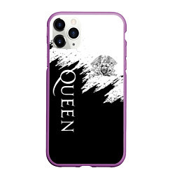 Чехол iPhone 11 Pro матовый QUEEN, цвет: 3D-фиолетовый