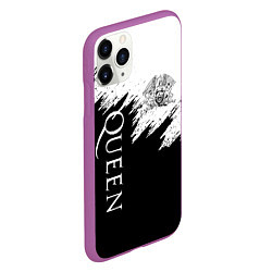 Чехол iPhone 11 Pro матовый QUEEN, цвет: 3D-фиолетовый — фото 2