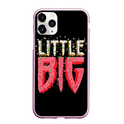 Чехол iPhone 11 Pro матовый Little Big, цвет: 3D-розовый