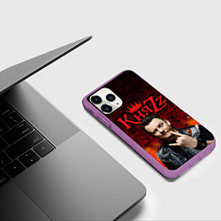 Чехол iPhone 11 Pro матовый Князь, цвет: 3D-фиолетовый — фото 2