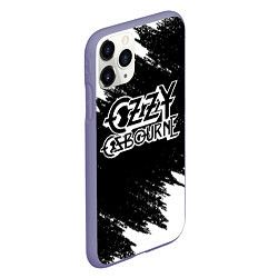 Чехол iPhone 11 Pro матовый Ozzy Osbourne, цвет: 3D-серый — фото 2