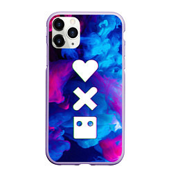 Чехол iPhone 11 Pro матовый LOVE DEATH ROBOTS LDR