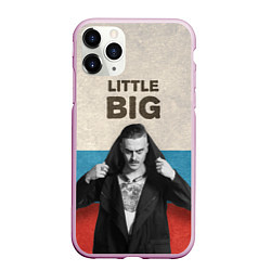 Чехол iPhone 11 Pro матовый Little Big, цвет: 3D-розовый