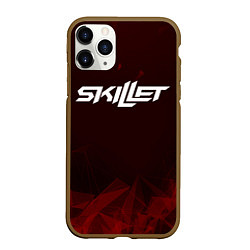 Чехол iPhone 11 Pro матовый Skillet, цвет: 3D-коричневый