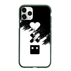 Чехол iPhone 11 Pro матовый LOVE DEATH ROBOTS LDR