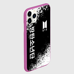 Чехол iPhone 11 Pro матовый BTS, цвет: 3D-фиолетовый — фото 2