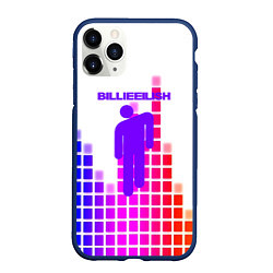 Чехол iPhone 11 Pro матовый BILLIE ELLISH, цвет: 3D-тёмно-синий