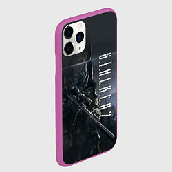Чехол iPhone 11 Pro матовый STALKER 2, цвет: 3D-фиолетовый — фото 2
