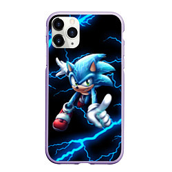 Чехол iPhone 11 Pro матовый SONIC