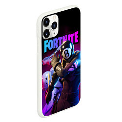 Чехол iPhone 11 Pro матовый FORTNITE, цвет: 3D-белый — фото 2