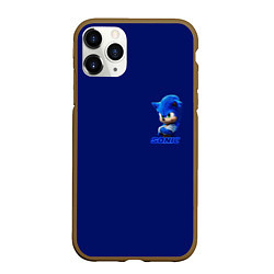 Чехол iPhone 11 Pro матовый SONIC