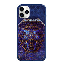 Чехол iPhone 11 Pro матовый Metallica