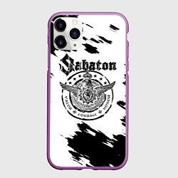 Чехол iPhone 11 Pro матовый Sabaton, цвет: 3D-фиолетовый