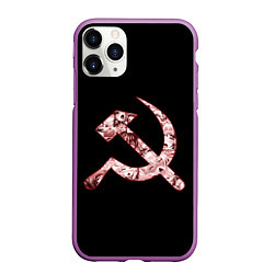 Чехол iPhone 11 Pro матовый Anime USSR