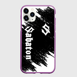 Чехол iPhone 11 Pro матовый SABATON, цвет: 3D-фиолетовый