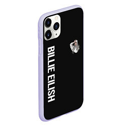 Чехол iPhone 11 Pro матовый BILLIE EILISH, цвет: 3D-светло-сиреневый — фото 2