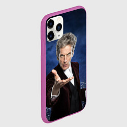 Чехол iPhone 11 Pro матовый LISTEN, цвет: 3D-фиолетовый — фото 2