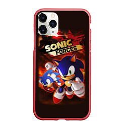 Чехол iPhone 11 Pro матовый SONIC