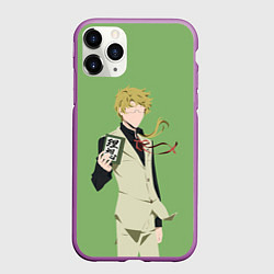Чехол iPhone 11 Pro матовый Doppo Kunikida, цвет: 3D-фиолетовый