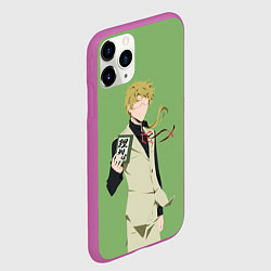 Чехол iPhone 11 Pro матовый Doppo Kunikida, цвет: 3D-фиолетовый — фото 2