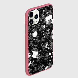 Чехол iPhone 11 Pro матовый Benzo Gang - Big Baby Tape, цвет: 3D-малиновый — фото 2