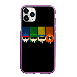 Чехол iPhone 11 Pro матовый South Park