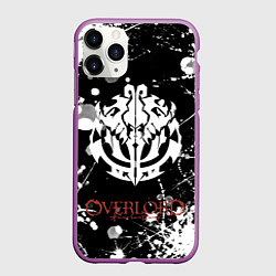 Чехол iPhone 11 Pro матовый OVERLORD, цвет: 3D-фиолетовый