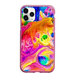 Чехол iPhone 11 Pro матовый TIE DYE