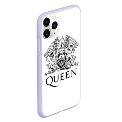 Чехол iPhone 11 Pro матовый QUEEN, цвет: 3D-светло-сиреневый — фото 2