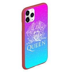 Чехол iPhone 11 Pro матовый QUEEN, цвет: 3D-красный — фото 2