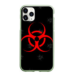 Чехол iPhone 11 Pro матовый EPIDEMIC BIOHAZARD