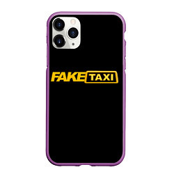 Чехол iPhone 11 Pro матовый Fake Taxi