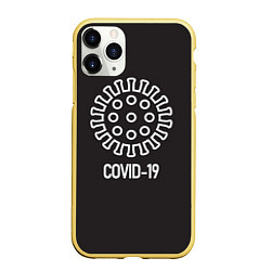 Чехол iPhone 11 Pro матовый COVID-19