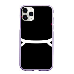Чехол iPhone 11 Pro матовый HALF-LIFE, цвет: 3D-светло-сиреневый