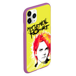 Чехол iPhone 11 Pro матовый My Chemical Romance, цвет: 3D-фиолетовый — фото 2