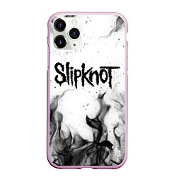 Чехол iPhone 11 Pro матовый SLIPKNOT, цвет: 3D-розовый